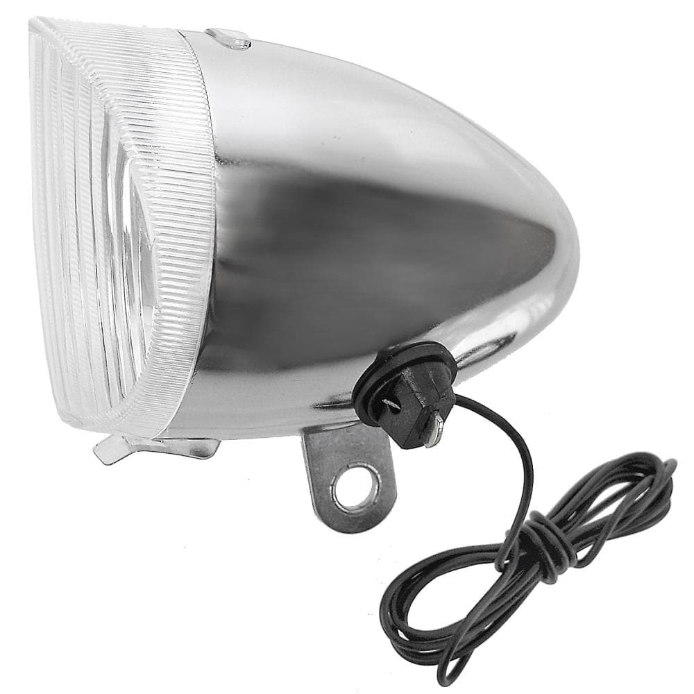 ANLUN FRONT BIKE DYNAMO LIGHT 6V/2.4W IRON 461317 Silver