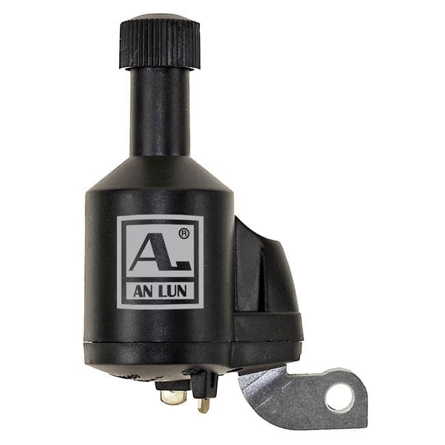 ANLUN PLASTIC DYNAMO 6V/3W LEFT BLACK 461028 Black