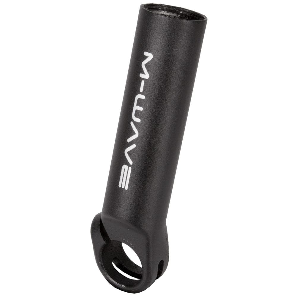 M-WAVE TAPPI MANUBRIO IN ALLUMINIO 28.6mm CON ATTREZZI INTERNI NERI 408231 Nero