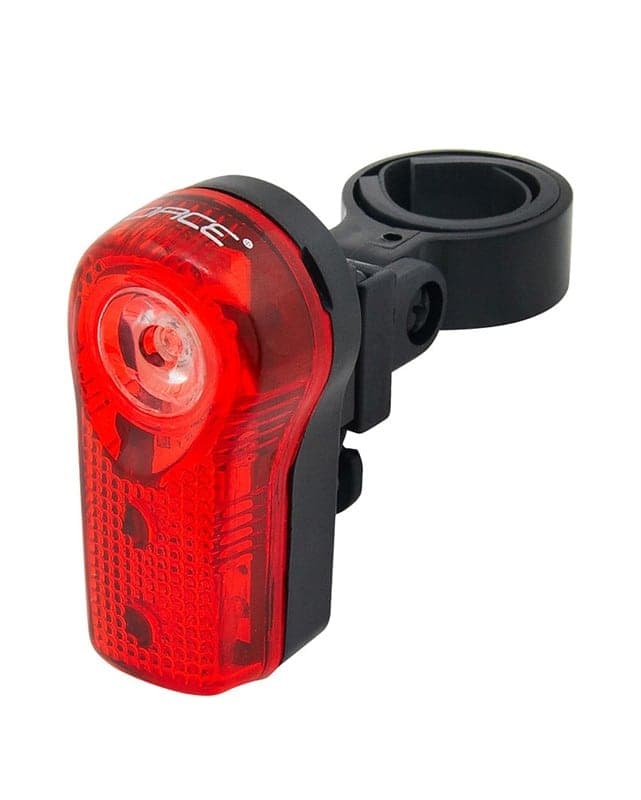 FORCE REAR BIKE LIGHT 0.5 WATT + 2 LED AND 2 FUNCTIONS 45388