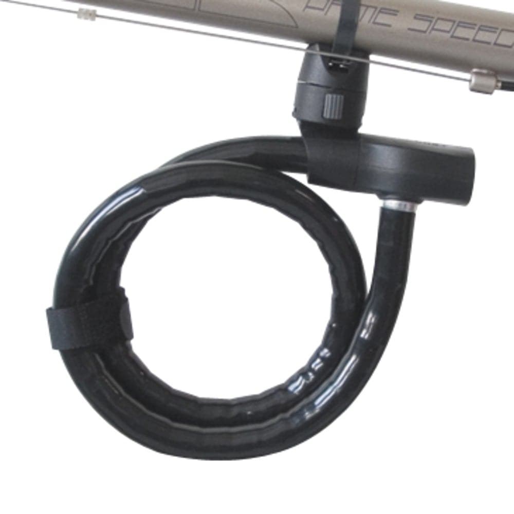 ABUS LOCK 860/110 QUICK SNAP RBU CENTURO BLACK Black