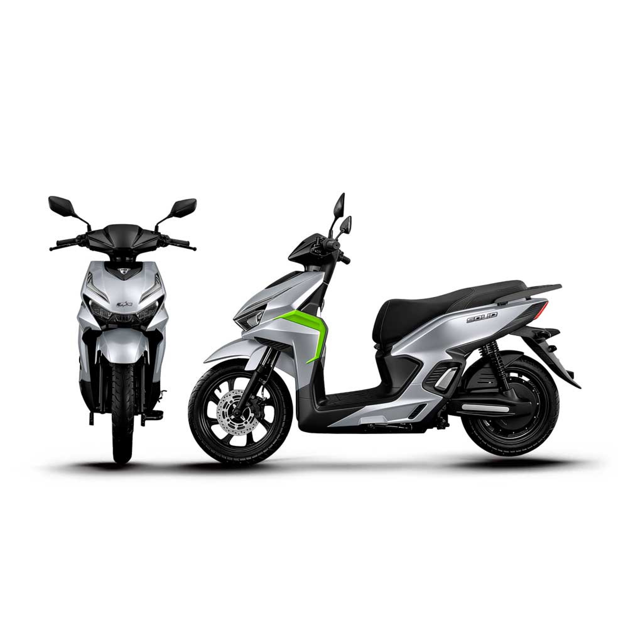 Elektrische Scooter E-RIDE SOLID 25km/u (72V/28AH)