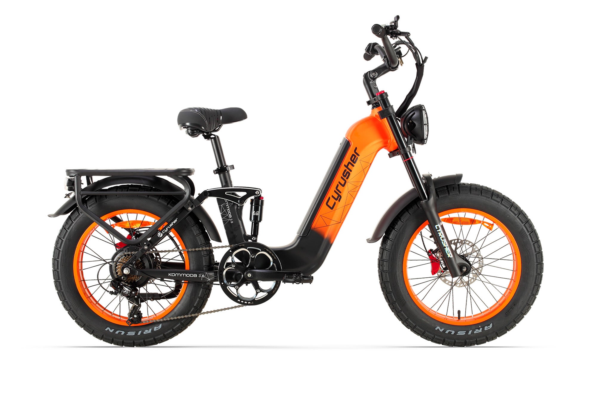 Cyrusher Kommoda 3.0 Powerful Electric Hybrid Bike 250W (85N·m) 48V 20Ah (960 Wh)