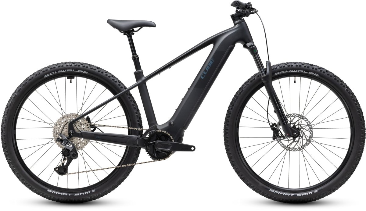 CUBE ELEKTRISCHE MOUNTAINBIKE REACTION HYBRID PRO 800 29" SILVERDUST'N'PRISM 2027 Grijs Zwart