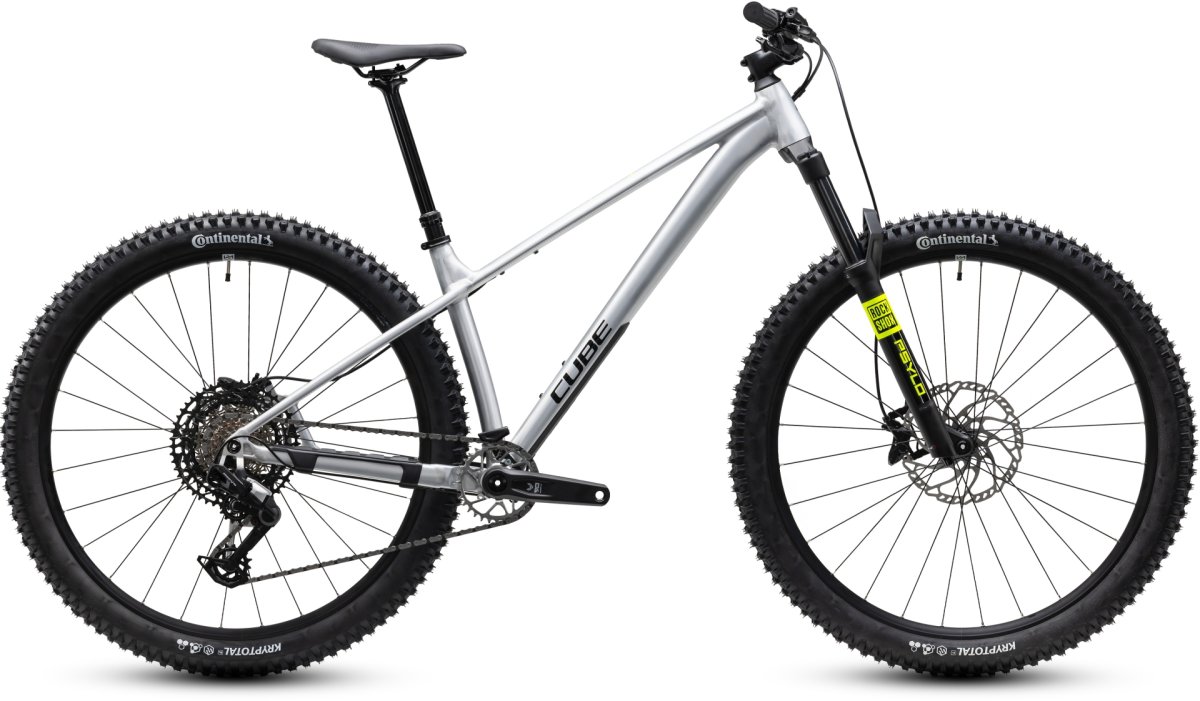 CUBE ΠΟΔΗΛΑΤΟ ΒΟΥΝΟΥ MTB REACTION TM PRO 29" RAW΄N΄BLACK 2027 Ασημί