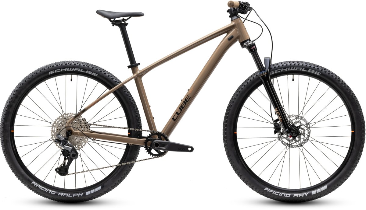 CUBE ΠΟΔΗΛΑΤΟ ΒΟΥΝΟΥ MTB AIM SLT 29" CAPPUCCINO΄N΄BLACK 2027 Καφέ