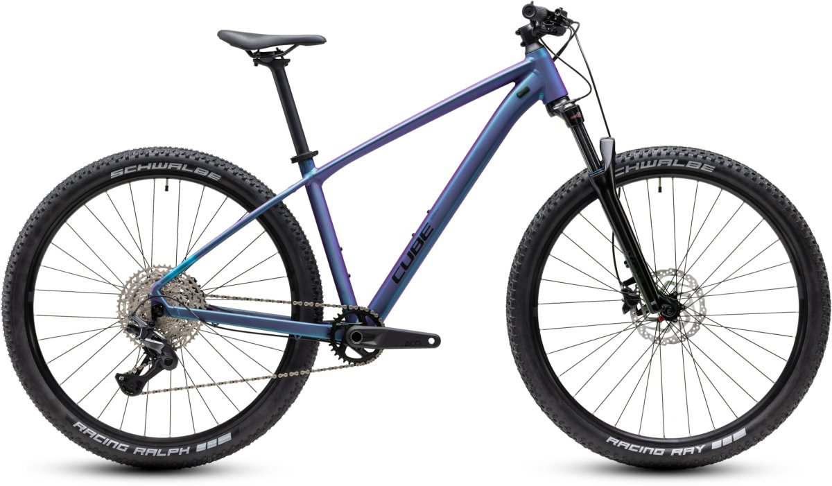 CUBE ΠΟΔΗΛΑΤΟ ΒΟΥΝΟΥ MTB AIM SLT 29" MYSTICPURPLE΄N΄BLACK 2027 Μωβ