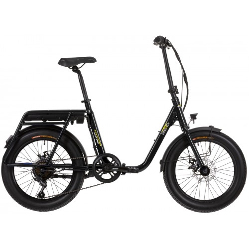 ENERGY ALUMINIUM INKLAPBARE ELEKTRISCHE FIETS ZAKYNTHOS E1000RM 20" ZWART Zwart