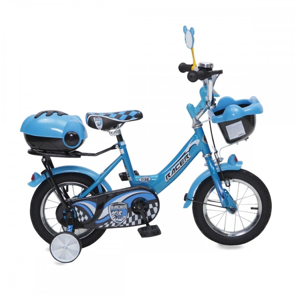 BYOX KINDERFIETS 12" 1282 BLAUW 100958 Blauw Zwart