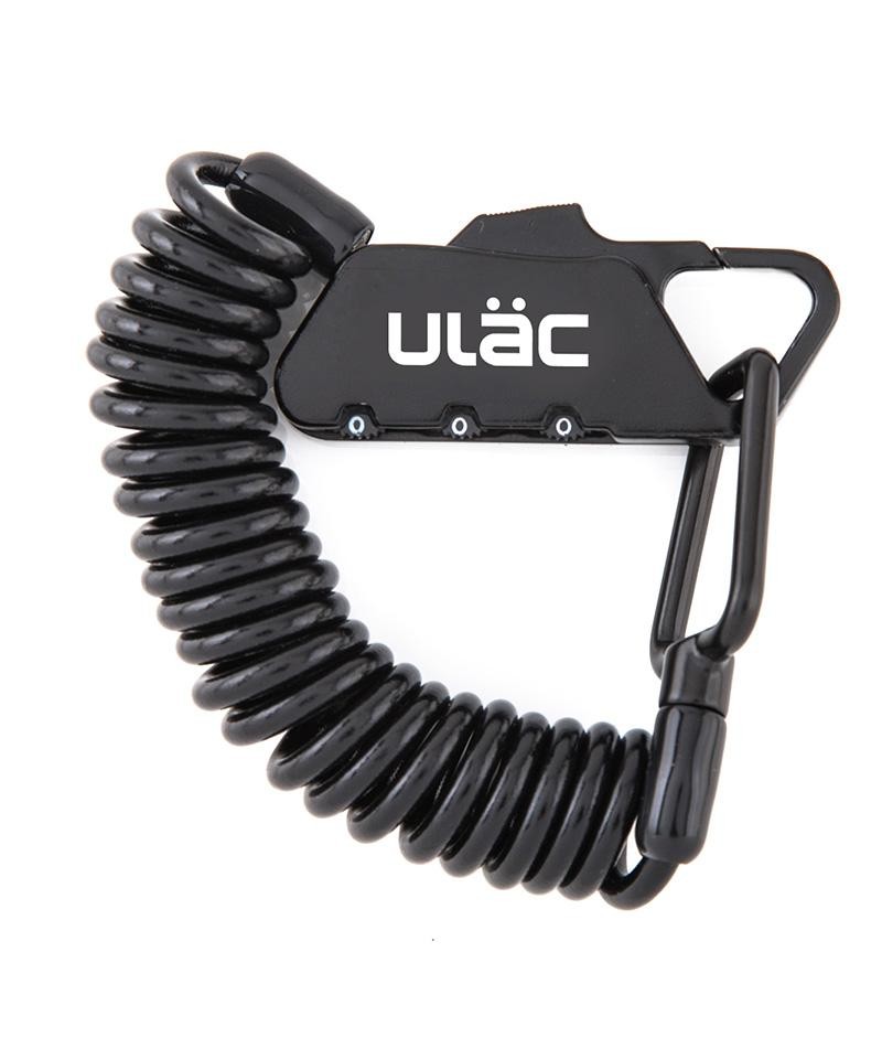 ULAC Piccadily LTD Karabiner Cable Lock Combo - Black