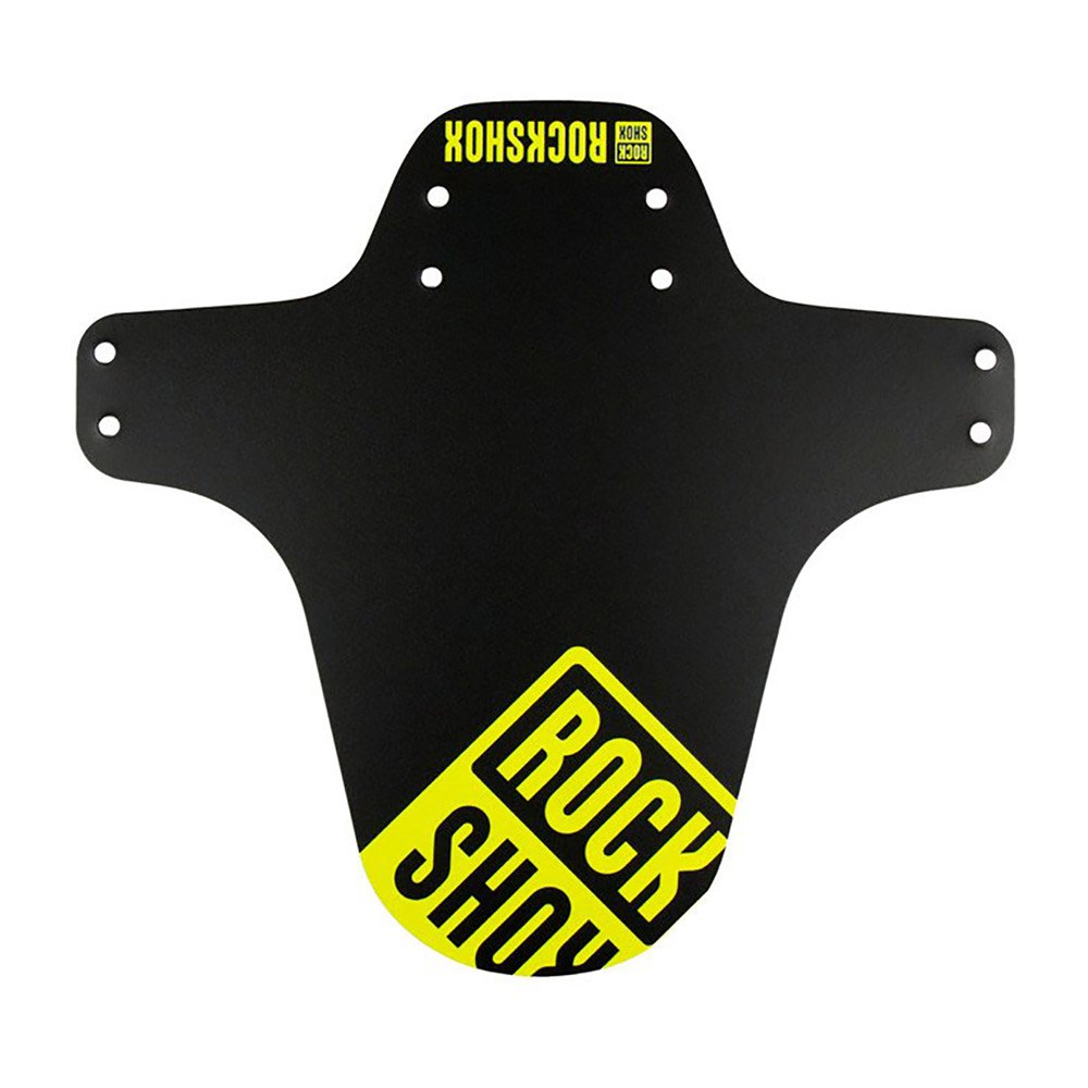ROCKSHOX MTB Fender - Black with Stealth Print - Yellow