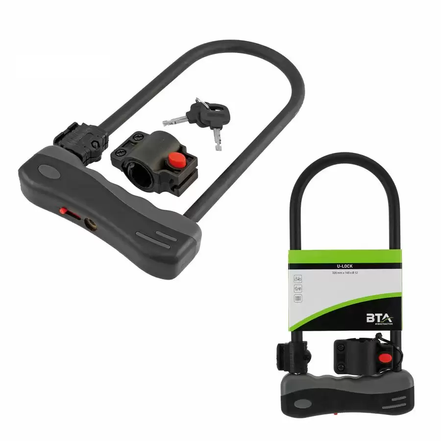 BTA U-Lock 12 x 165 x 320 mm