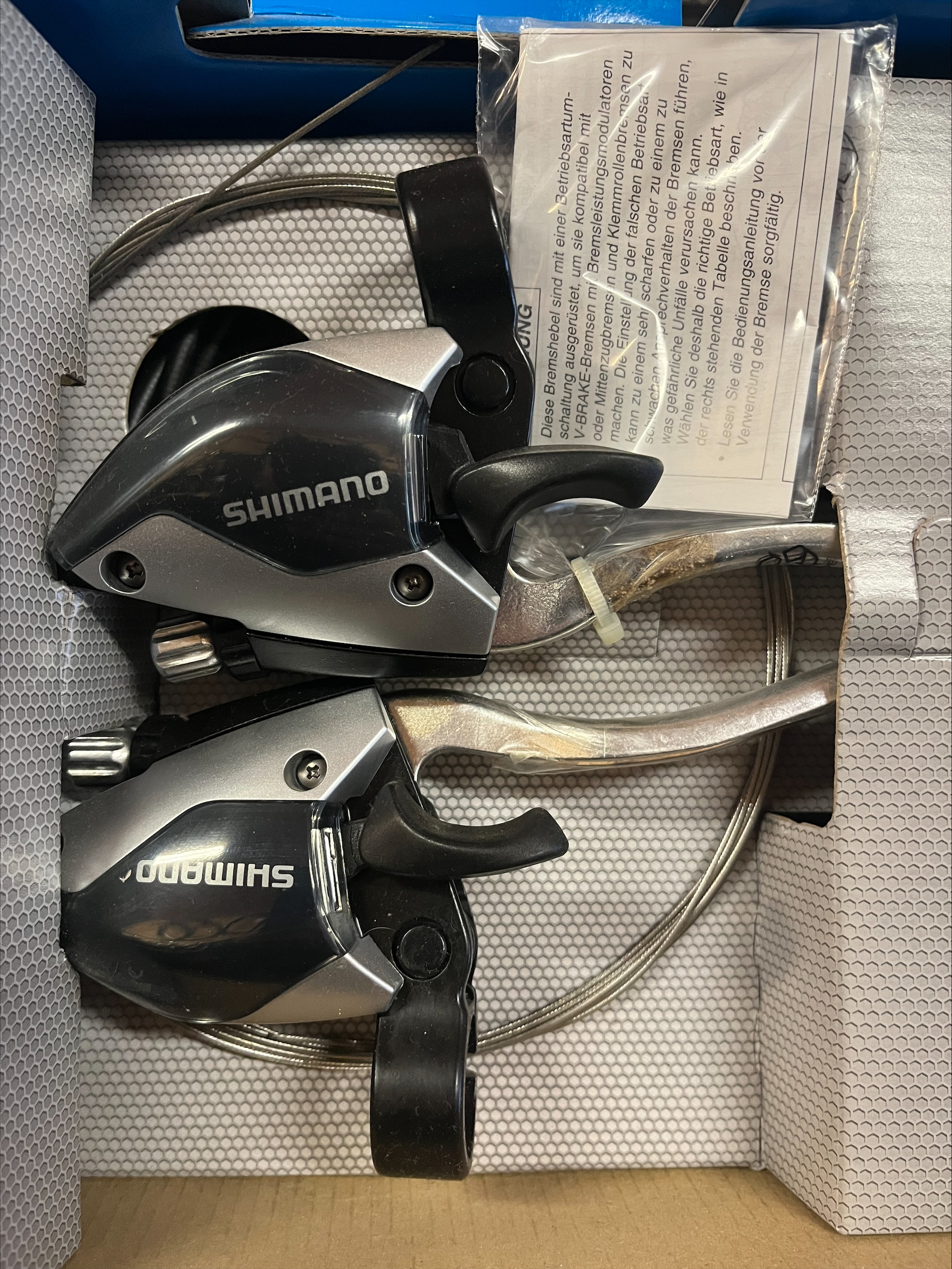 SHIMANO SHIFT/BRAKE LEVER 3X8