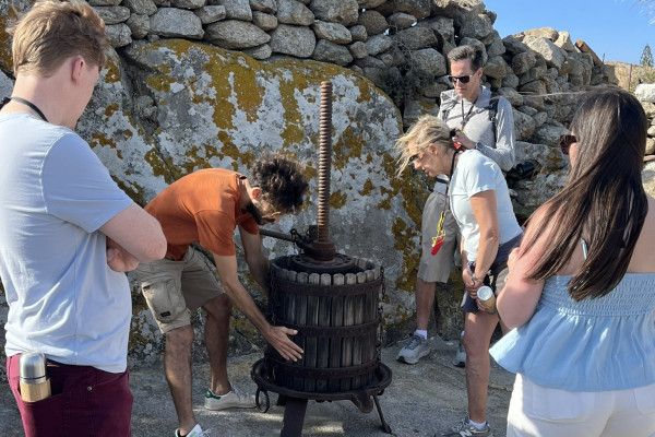 Guided eBike Tour Naxos, Inland Methexis