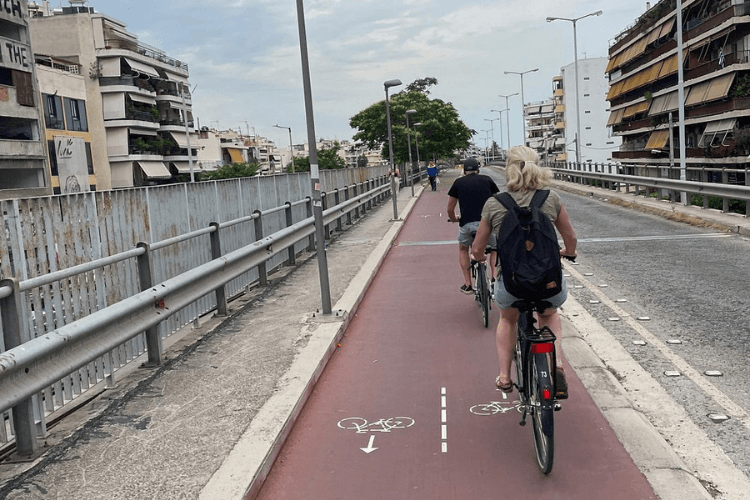 Discover the Athens coastline with our Coastline bike tour