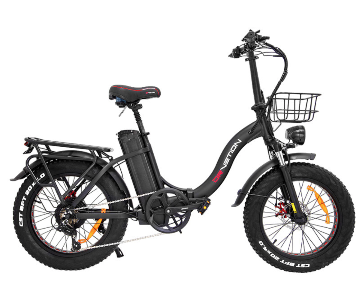 DrveTion CT20 Pro Fat Bike 250W 48V 10Ah - Hydraulic Disc