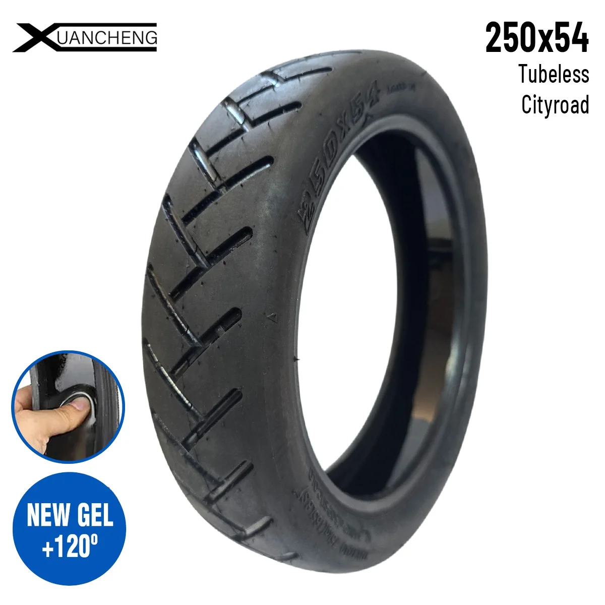 Tubeless tire 250x54 - GEL Edition