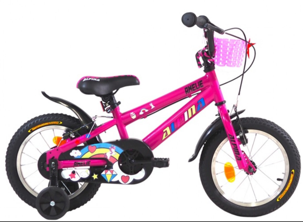 Alpina 16'' Amelie Pink kidsbike 