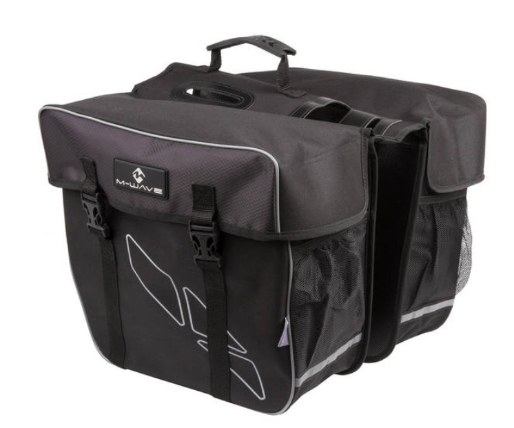 M-Wave Amsterdam double Pannier Bag for rear rack