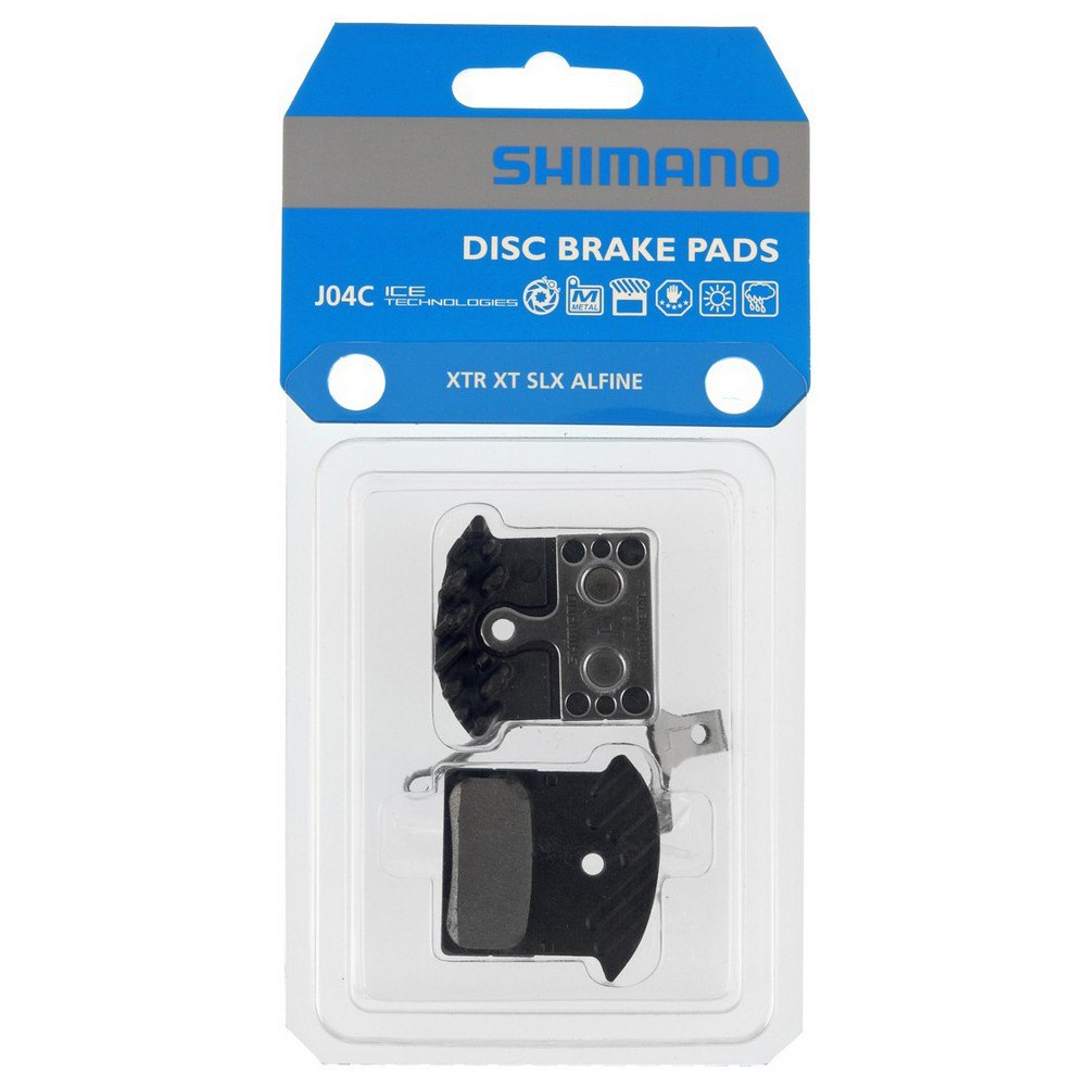 SHIMANO DISC BRAKE PAD METAL WITH FIN J04C-MF 1 PAIR