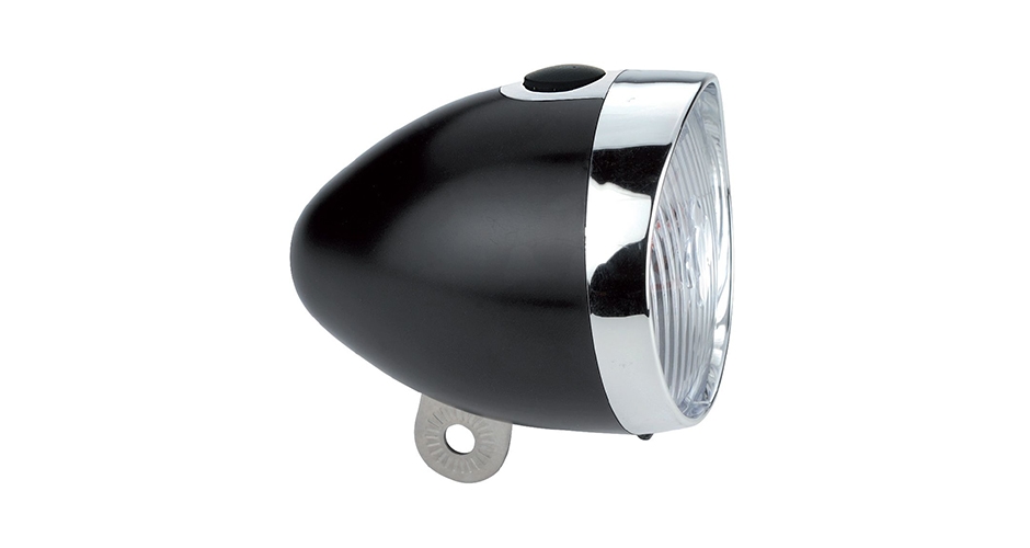 3 Leds Battery Head Lamp Black