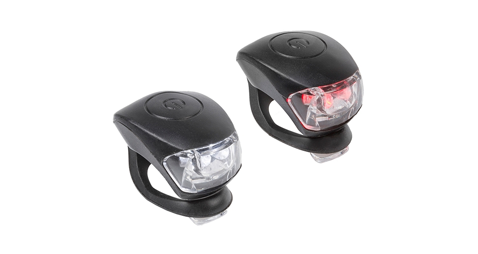 M-WAVE Cobra IV Battery Flashing Light Set