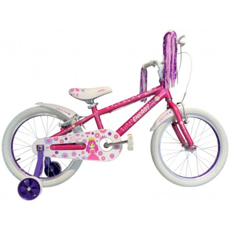 Children's Bicycle 14'' Energy Alloy QUEEN V-Brake - Pearl Pink