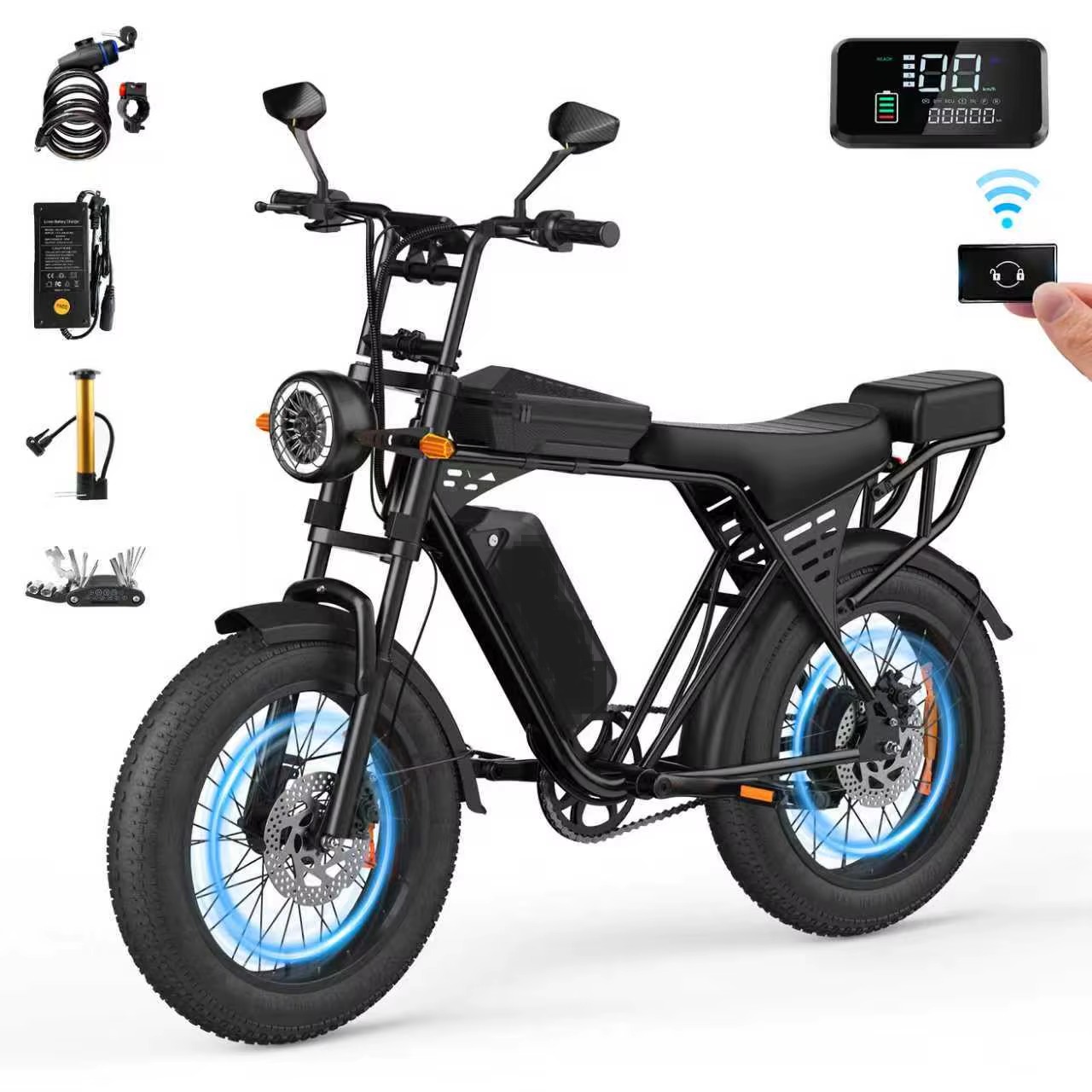 Powerful Electric Fat Bike X5