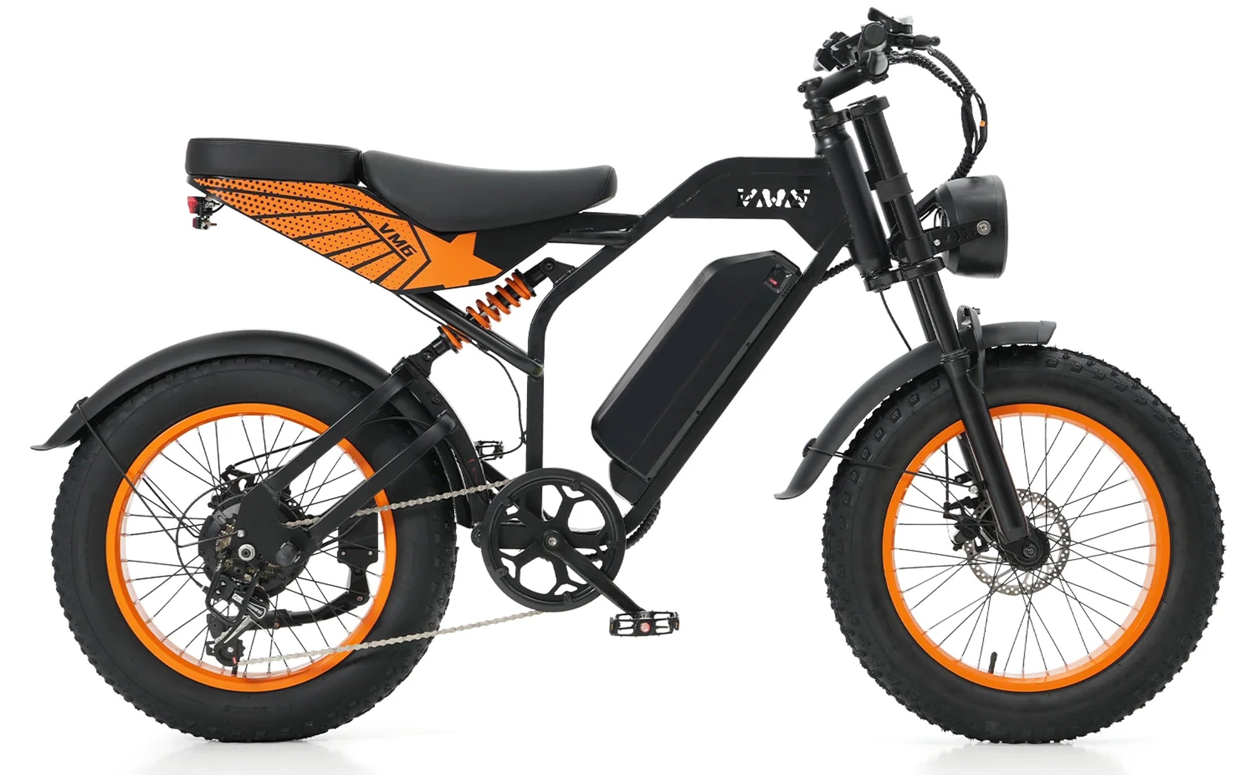 Ισχυρό Ηλεκτρικό Moped Ebike VM6 PLUS 48V/18Ah 750W