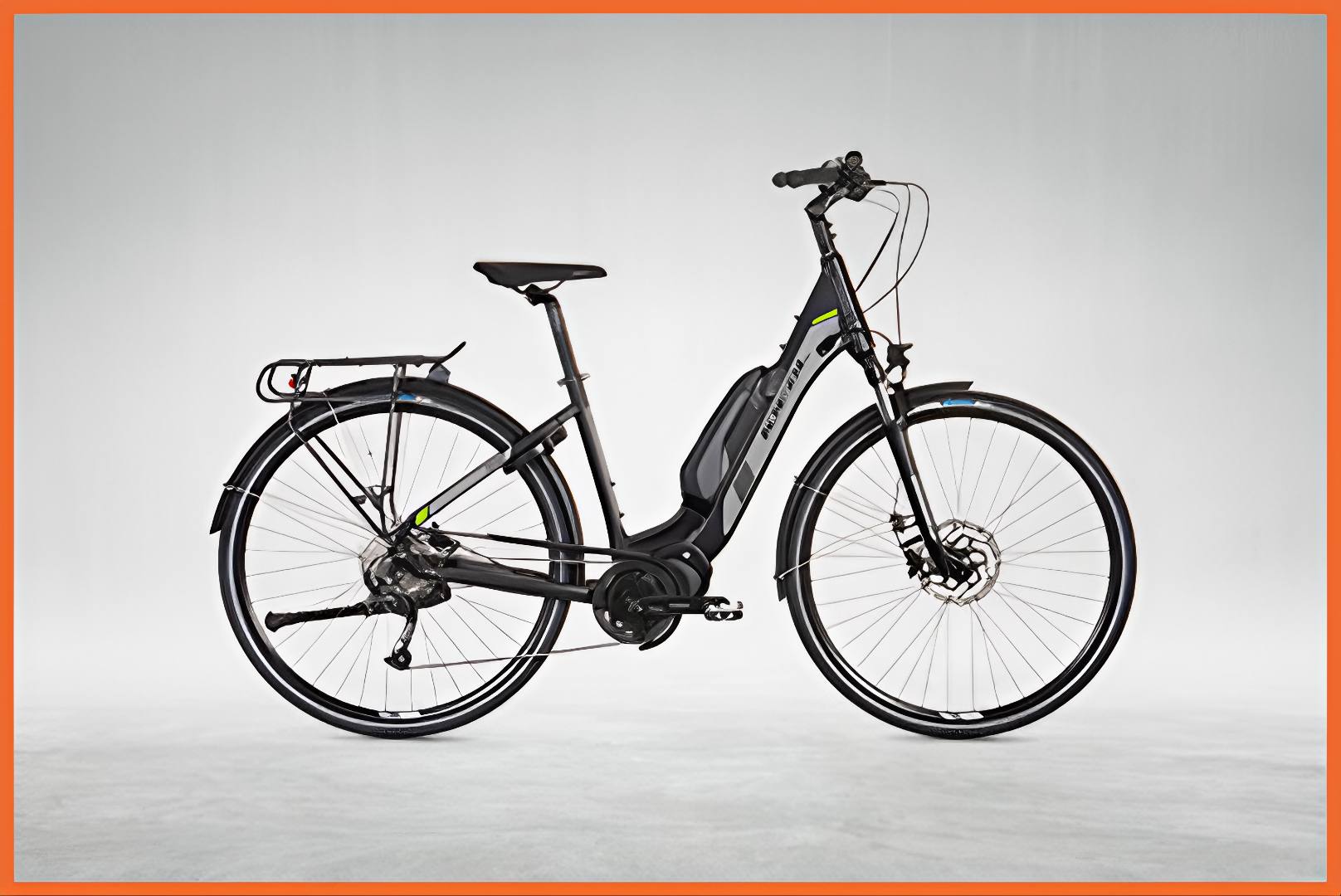 Rent Electric City Bike Open Frame Paros Greece