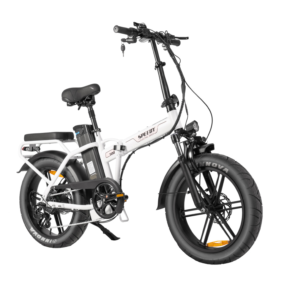 Powerful folding Fatbike with rear seat