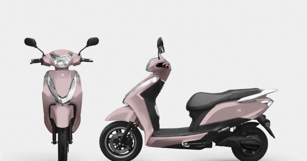 Electric Scooter Two-Wheeler Without License PINK ELECTRO-ACTION 25