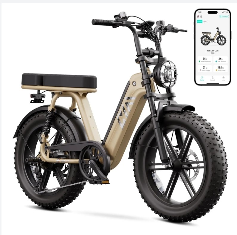 The Strong Electric open frame Fat Bike R7