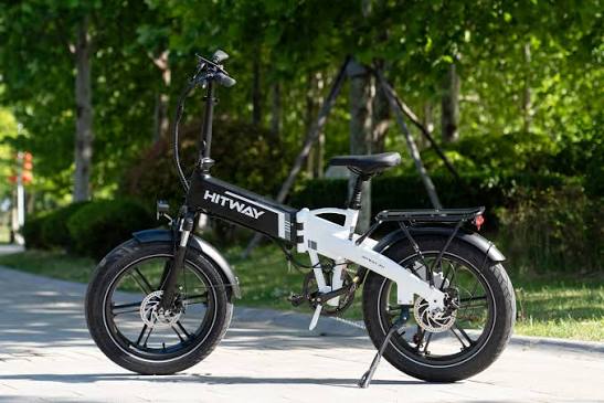 Rent an Electric Bicycle Folding Hitway BK10S in Zakynthos