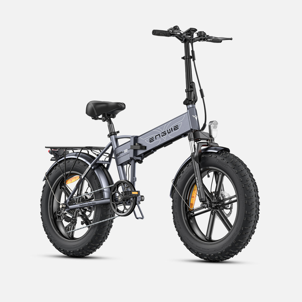 ENGWE EP-2 Pro 250W 120KM Autonomia Bici Elettrica Pieghevole Fat Bike