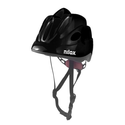 HELMET KID BLACK LED LIGHT Children's Protective Helmet Black Small