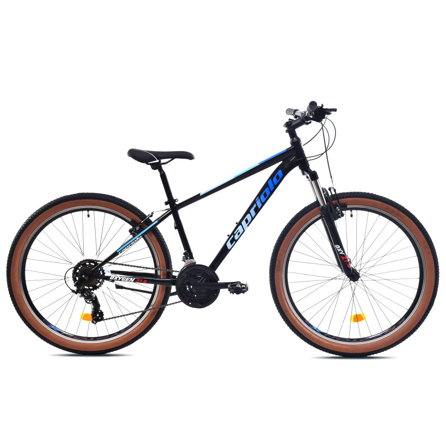 CAPRIOLO OXYGEN 27.5” MTB FIETS 21sp ZWART/BLAUW Nr 38cm 926432-15 2026