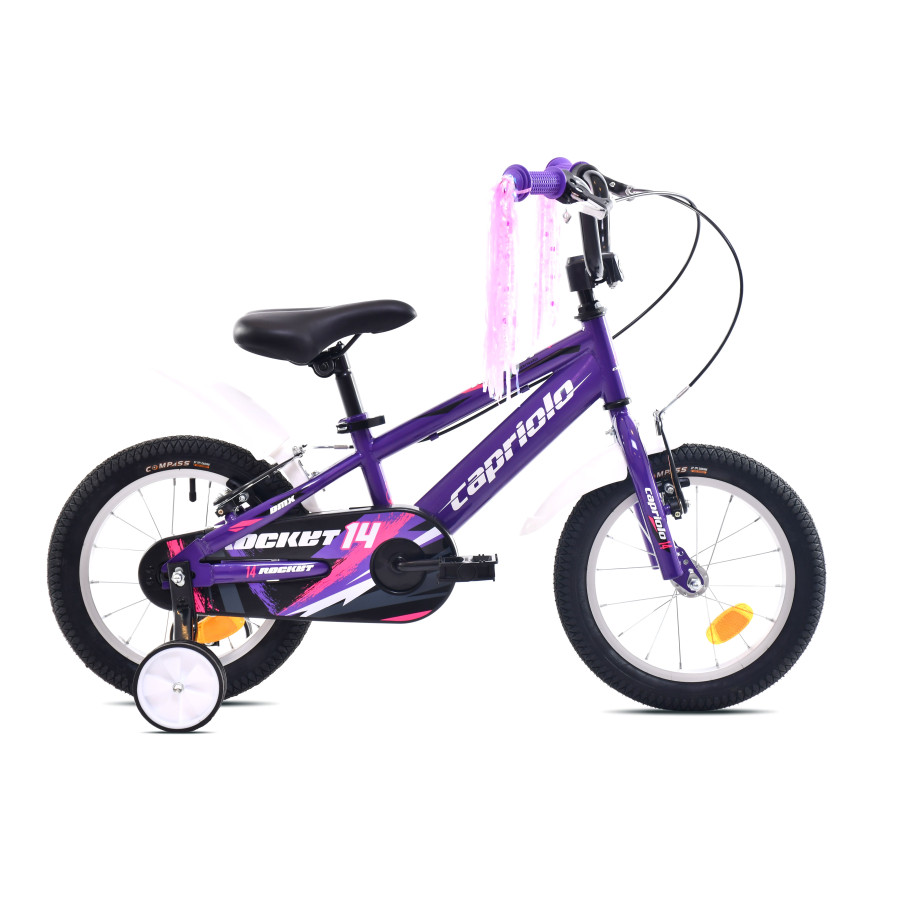 CAPRIOLO ROCKET VIOLET KINDERFIETS 14” 1sp 926152-14 2026