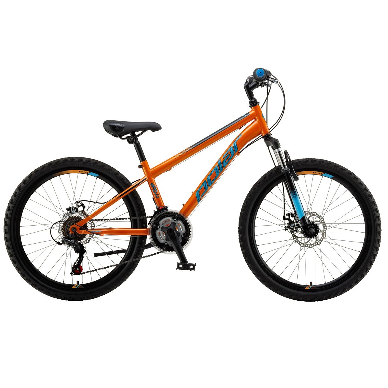 POLAR SONIC CHILDREN'S BIKE 24” WITH DISC BRAKES 18sp ORANGE P242S04252 2025