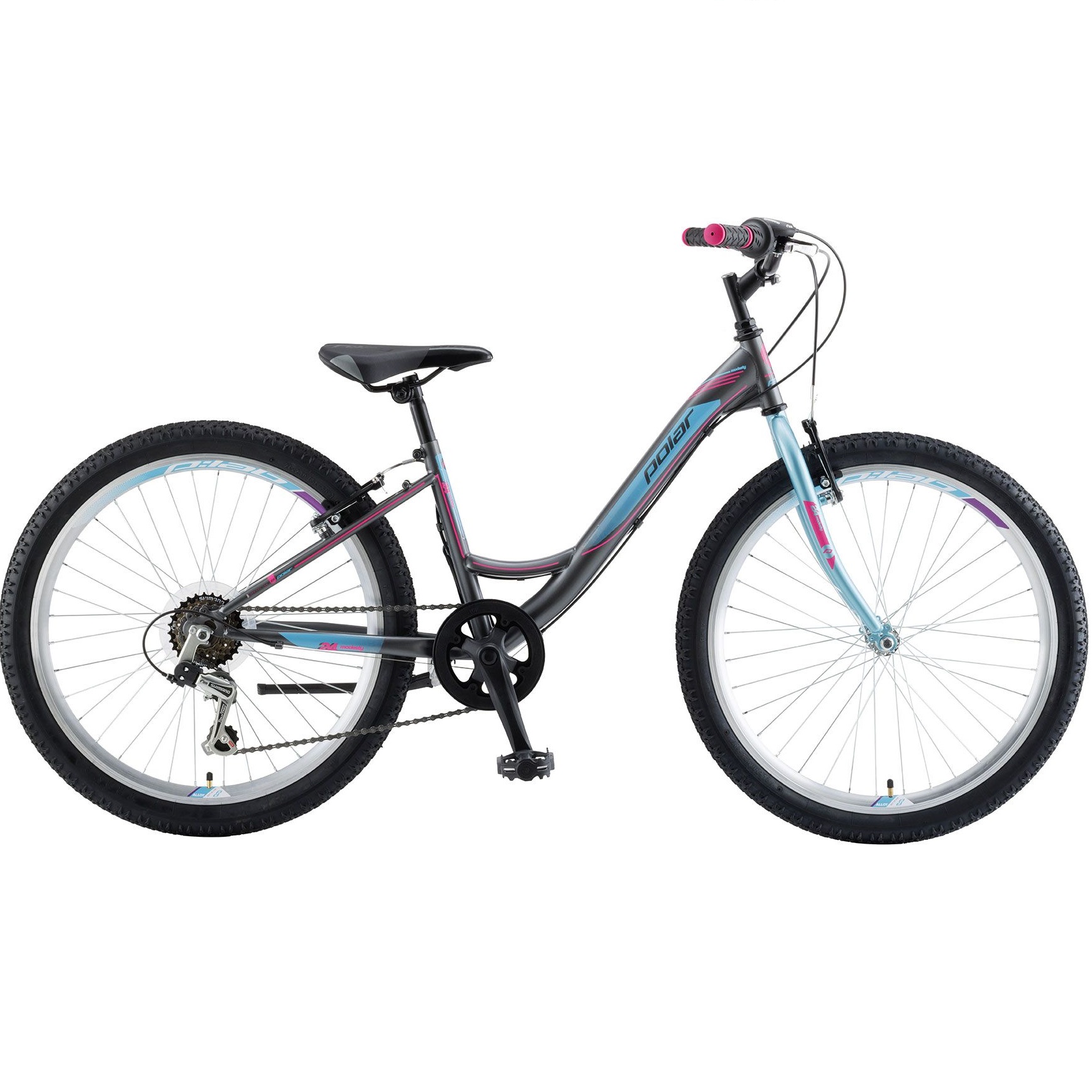 POLAR MODESTY MTB BIKE 24'' 6sp GREY P242S05231 2025