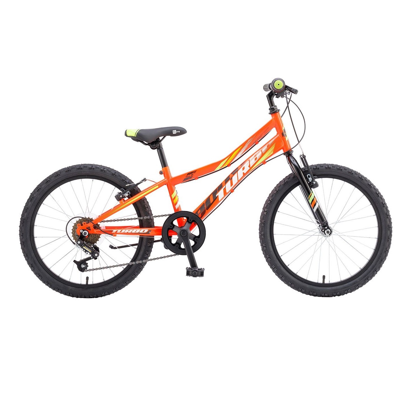 POLAR BOOSTER TURBO 200 CHILDREN'S BIKE 20” 6sp ORANGE P200S02231 2025