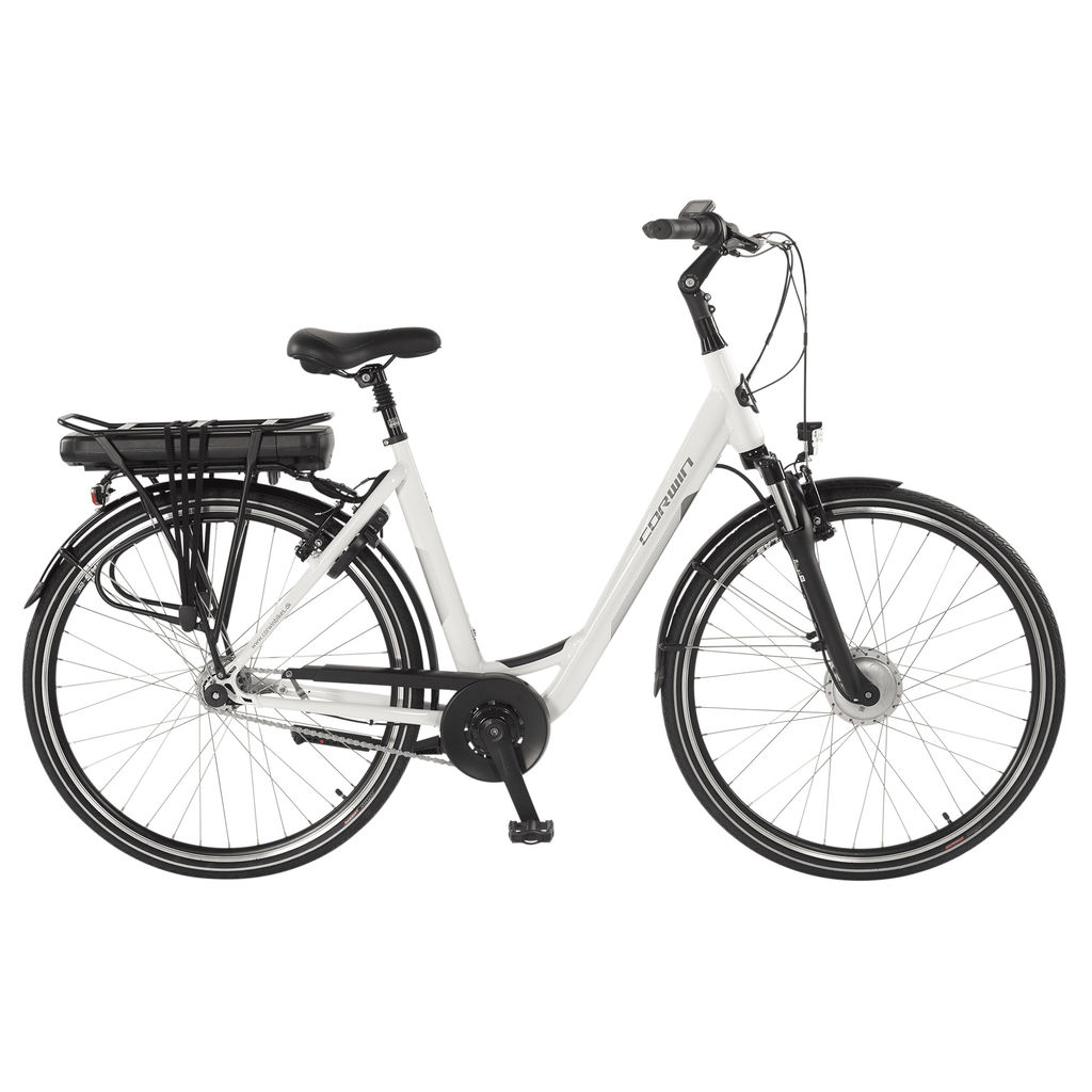DEVRON CORWIN 28122 BICICLETTA ELETTRICA 28” 7sp 250W/13AH GRIGIO 49cm (MOTORE BAFANG) 2025