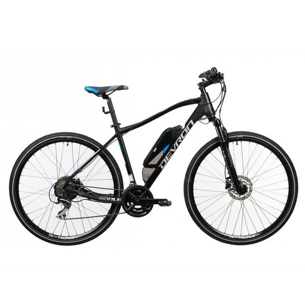 DEVRON 28161 BICICLETTA ELETTRICA 28” 250W/10.4AH NERO 2X8sp 2024