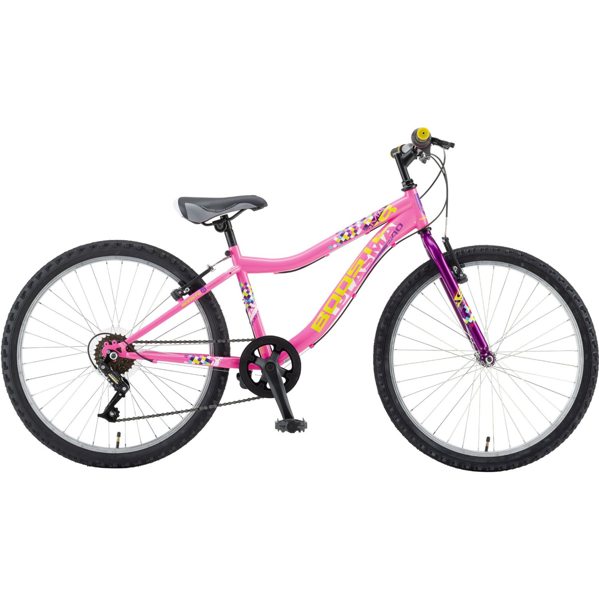 POLAR BOOSTER PLASMA 240 ΠΑΙΔΙΚΟ ΠΟΔΗΛΑΤΟ 24” PINK/TURGUOISE P240S01232 2025