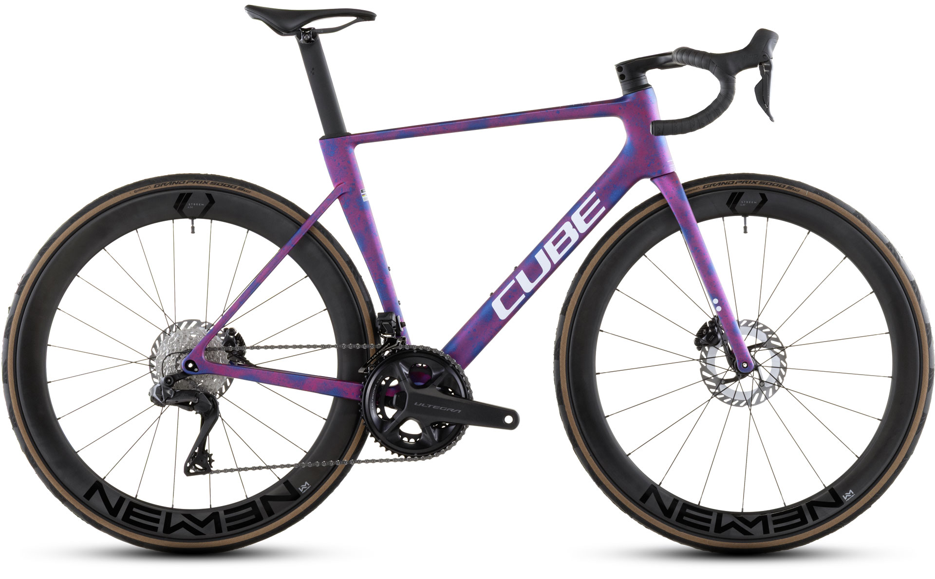 CUBE ROAD BIKE LITENING AIR C:68X RACE 28" DAZZLEPINK'N'BLUE 2026 Blue Pink