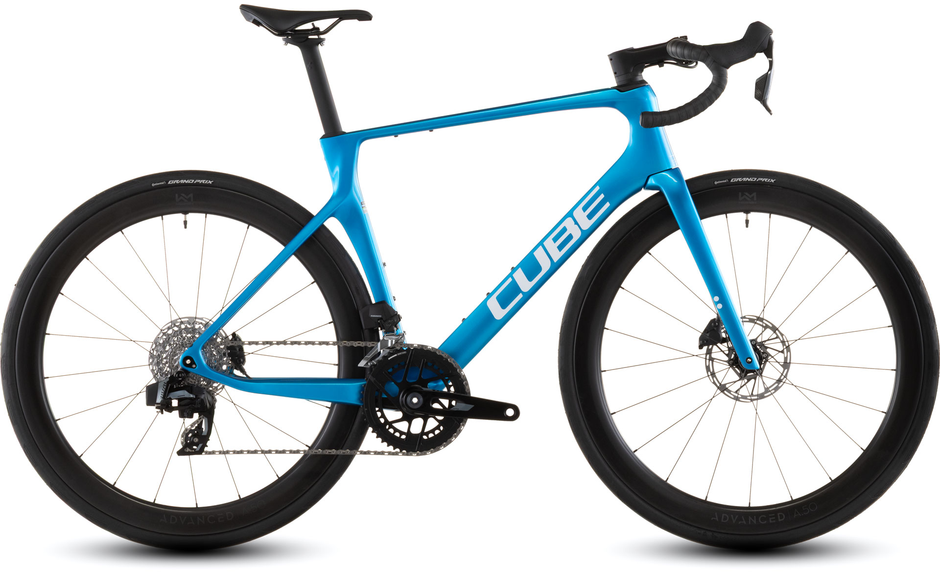 CUBE ROAD BIKE AGREE C:62 EX 28" TOPASBLUE'N'WHITE 2026 Blue