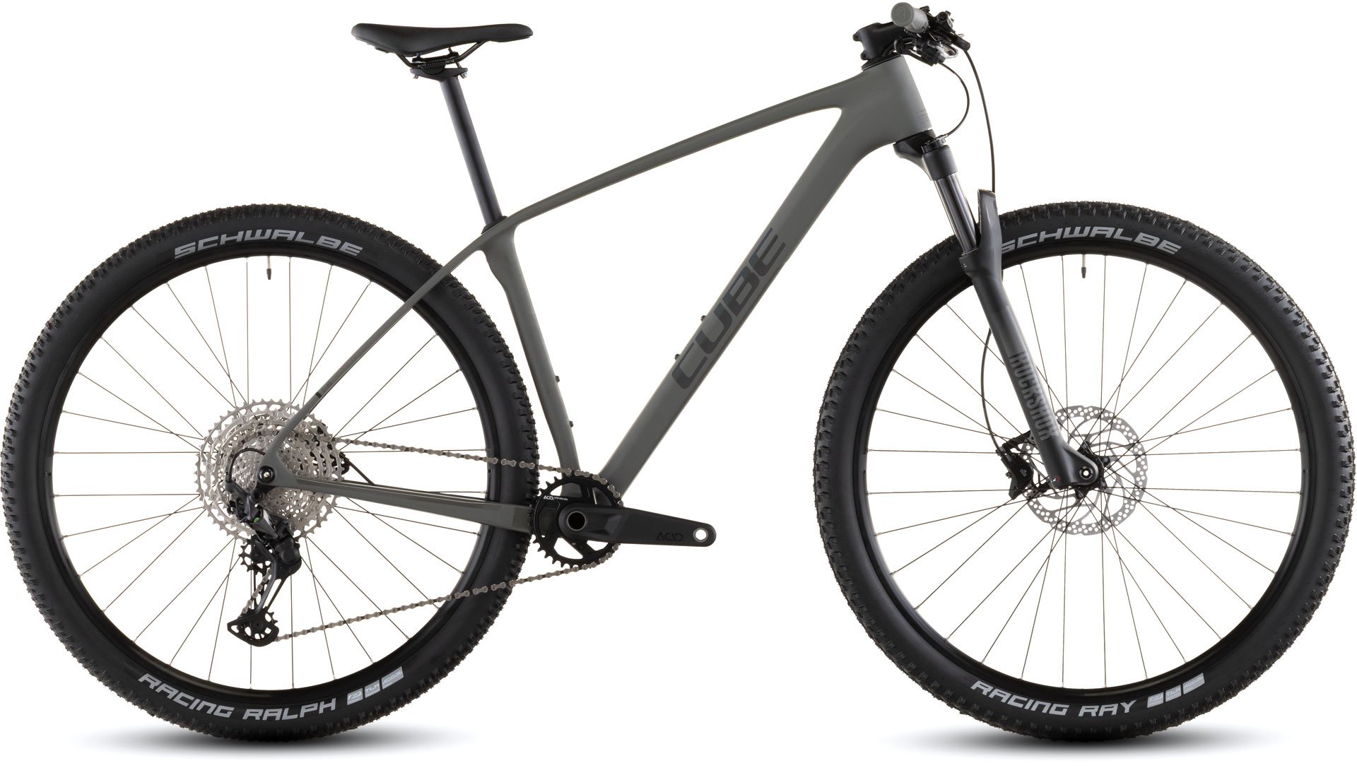 CUBE MOUNTAIN BIKE MTB REACTION C:62 ONE 29" OLDGREY'N'BLACK 2026 Black