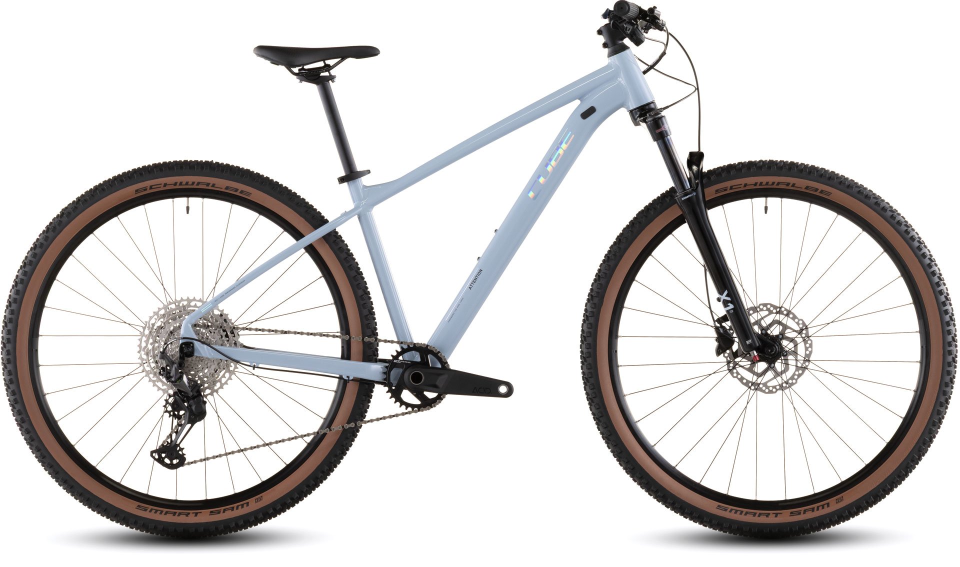 CUBE MOUNTAIN BIKE MTB ATTENTION PRO 29" ICEBLUE'N'PRISM 2026 Light Blue
