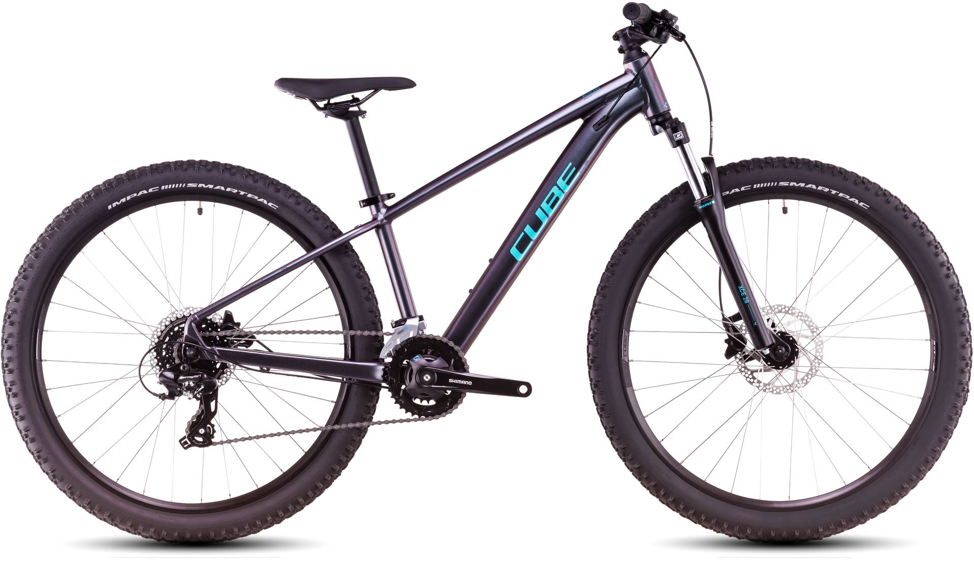 CUBE MOUNTAIN BIKE ACID 260 DISC 26" GALACTIC'N'CYAN 2026 Purple