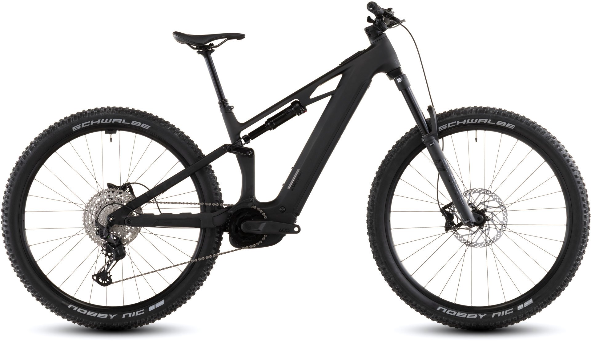 CUBE ELECTRIC FULL SUSPENSION BIKE STEREO HYBRID ONE44 HPC RACE 800 29" BLACKLINE 2026 Black